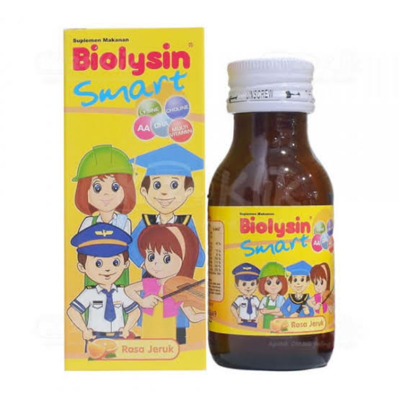 biolysin smart vitamin nafsu makan dan nutrisi otak 60ml