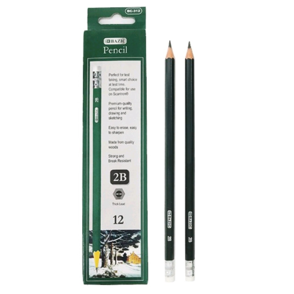 

BAZIC 2B PENSIL GREEN MURAH
