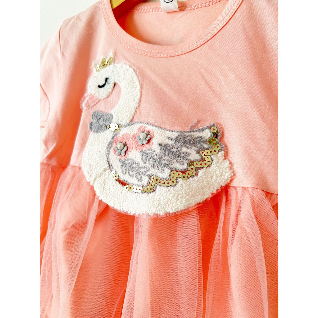 ANNABEL / GOLDEN GOOSE / NANAS DRESS Baju setelan jumper rok bunga bandana  pergi lucu fashion anak bayi perempuan cewe