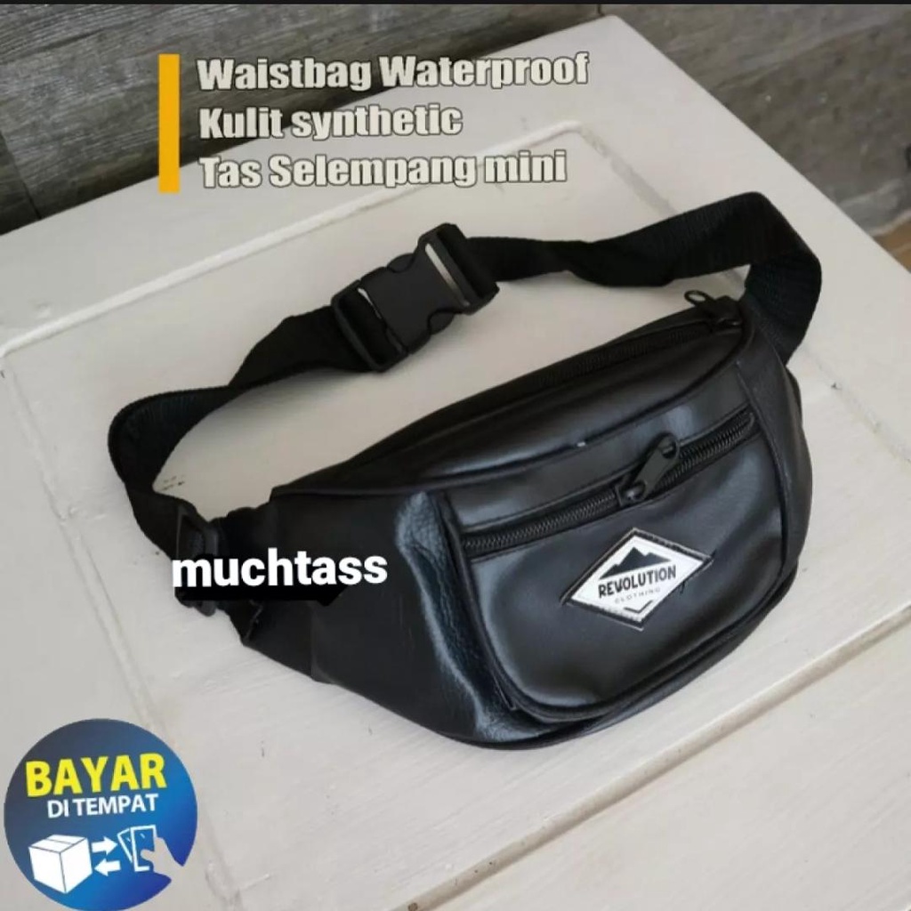 Waistbag Revolution Spon Anti Air ( HARGA GROSIR ) Tas Slempang - Tas Pinggang - Tas Pria - Tas Wanita - Tas Olahraga - Tas Murah - Tas Kulit - Tas Terlaris - Tas termurah - Tas Terbaru - Tas Anri Air