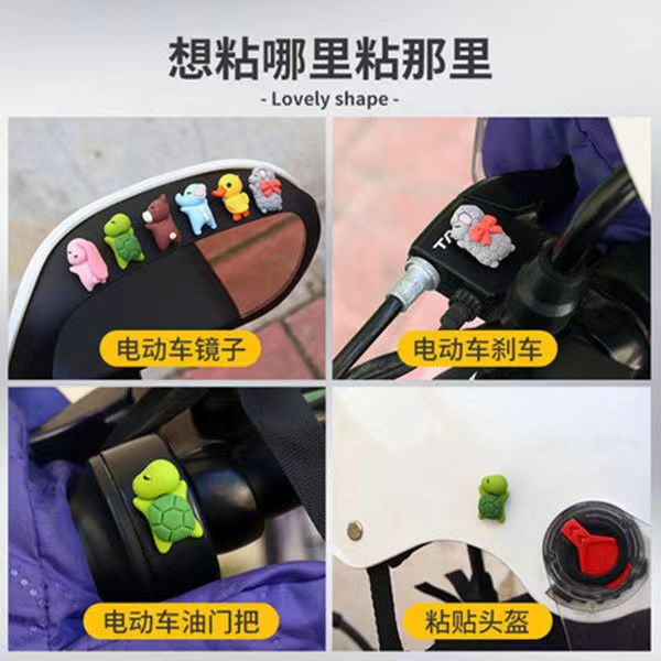Stiker Motif Kartun Hewan Untuk Dekorasi interior Mobil