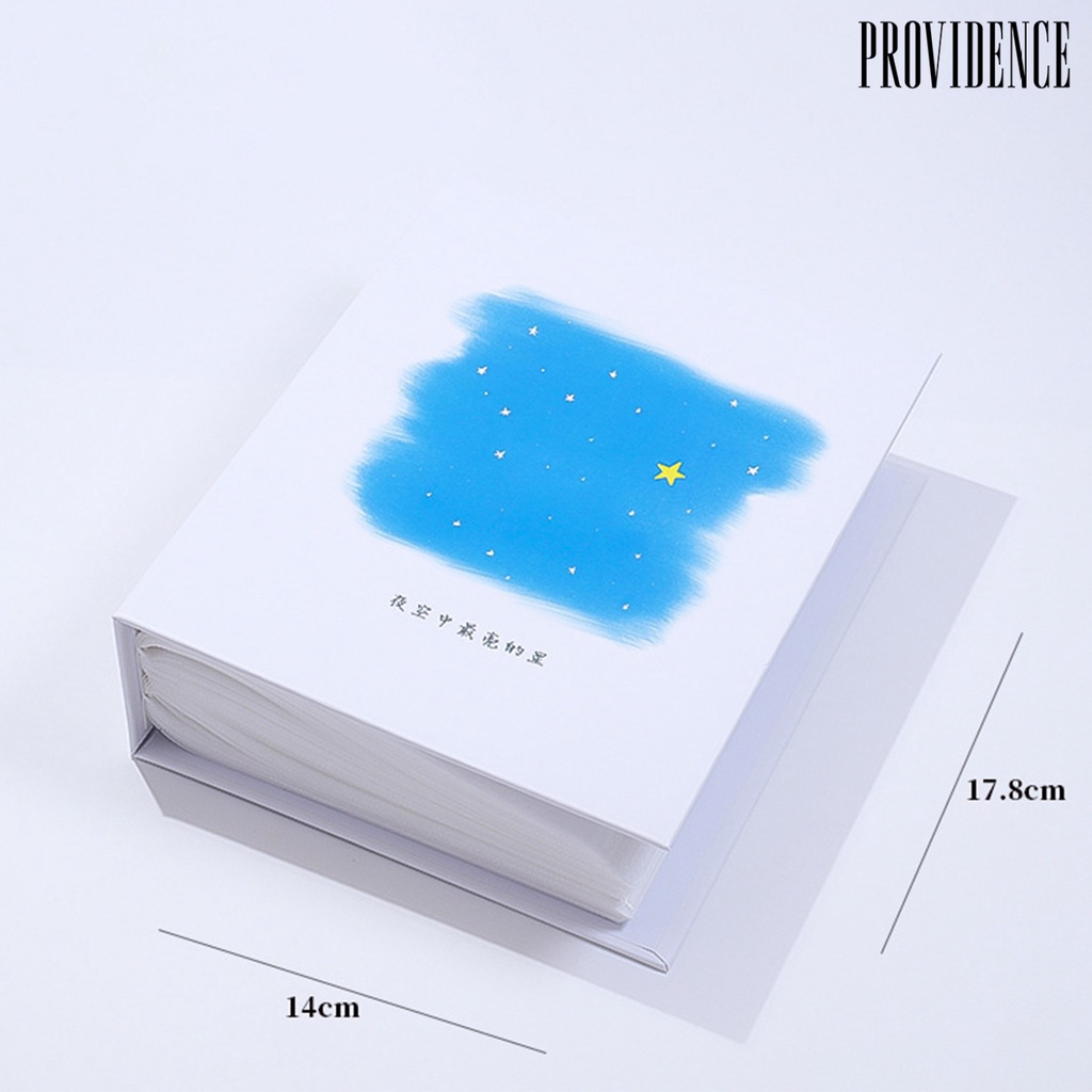 Providence Buku Album Stiker Kuku Transparan Motif Kartun Dengan 100 Slot Untuk Salon