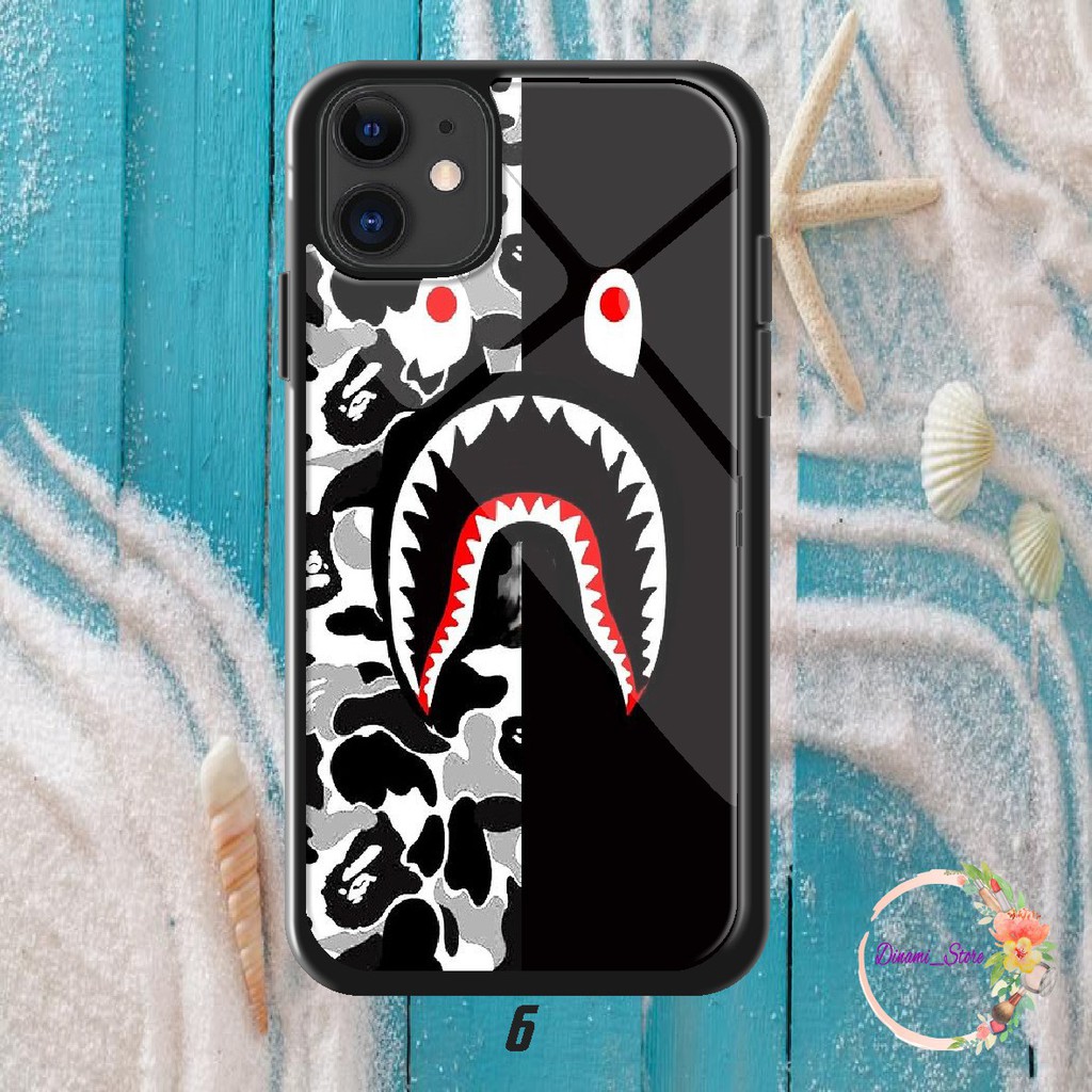 Hardcase 2D glossy BAPE OPPO A83 2020 A71 A91 RENO 3 F15 Z 2 2F/2Z 3 F15 4 K3 K5 PRO DST2023