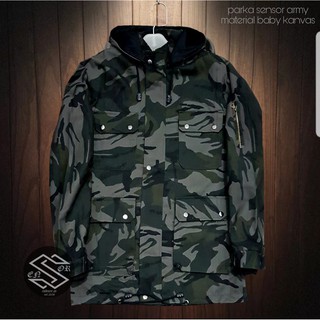 44 Model Jaket Parka Loreng HD