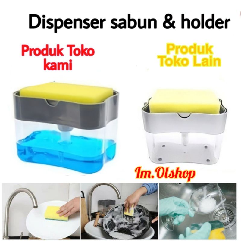 Dispenser Sabun Cuci Piring Busa Dispenser Sabun Spon⭐IM.Olshop⭐