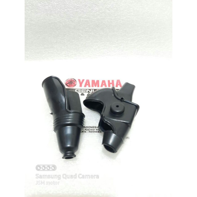 Sepasang karet handle dan karet tuas rem dan kopling RX king RX k Scorpio Vixion