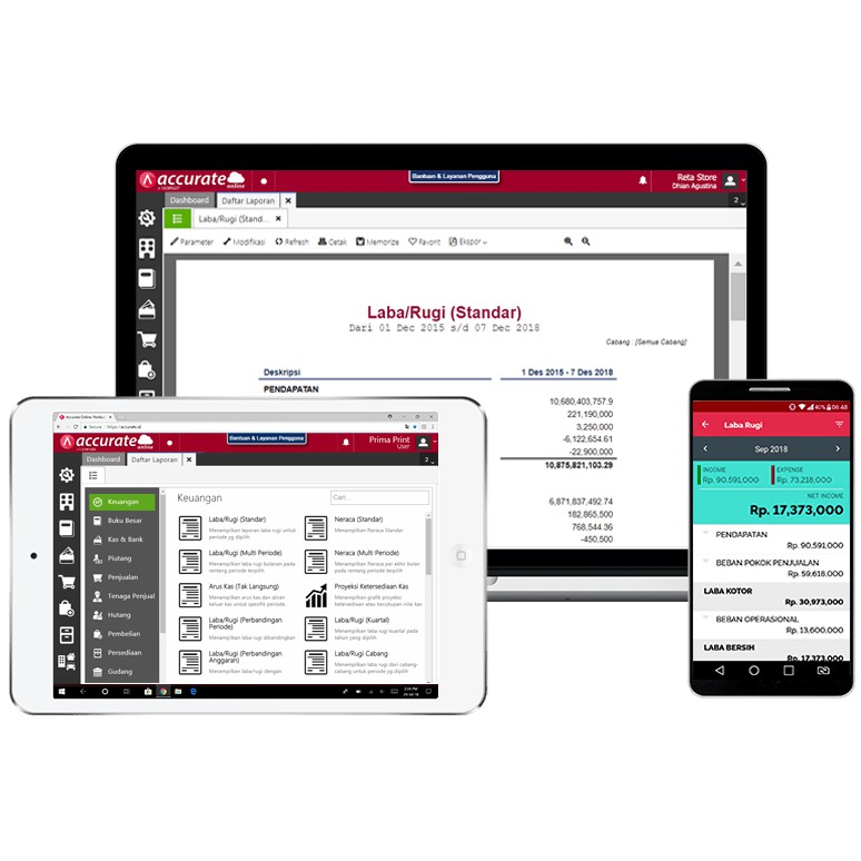 Software Akuntansi Accurate 4 Accounting Terbaru Murah Unlimited