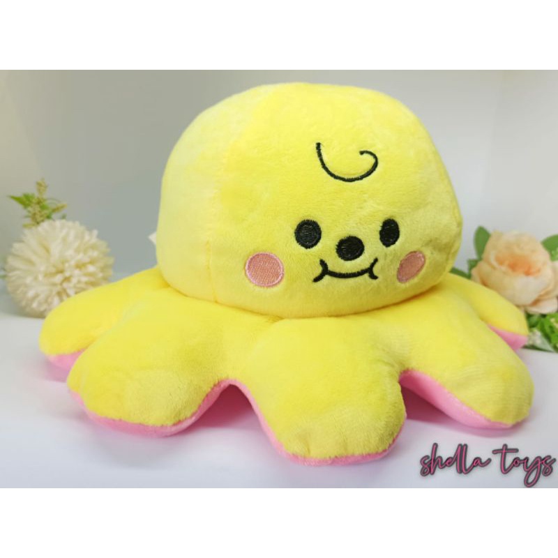 BONEKA GURITA BT21 BOLAK BALIK