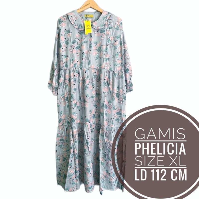 GAMIS RAYON PREMIUM PHELICIA / GAMIS RAYON MOTIF PHELICIA / GAMIS BUSUI PHELICIA