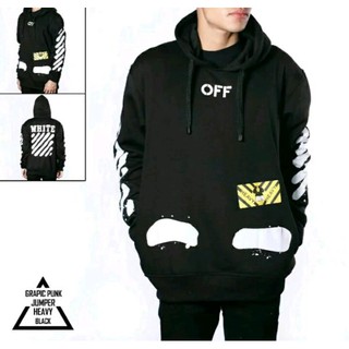 off white diagonal monalisa hoodie