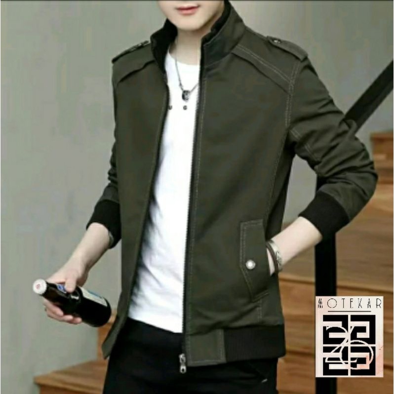 Jaket Fasion Pria / Jaket Semi Korea / Jaket Casual