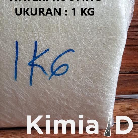 ☃ Kain Mat - 1 Kg - Epoxy Resin - Resin Fiberglass - Anti Bocor - Penambal Bocor - Serat Fiber ➥