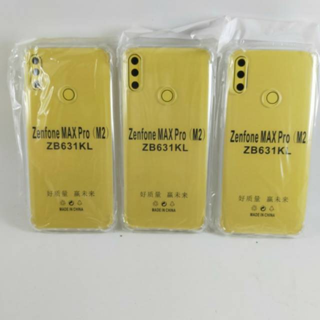 Anticrack Anticrek Softcase Bening Case Transparan Casing Sillikon Kondom Zenfone Max Pro M2
