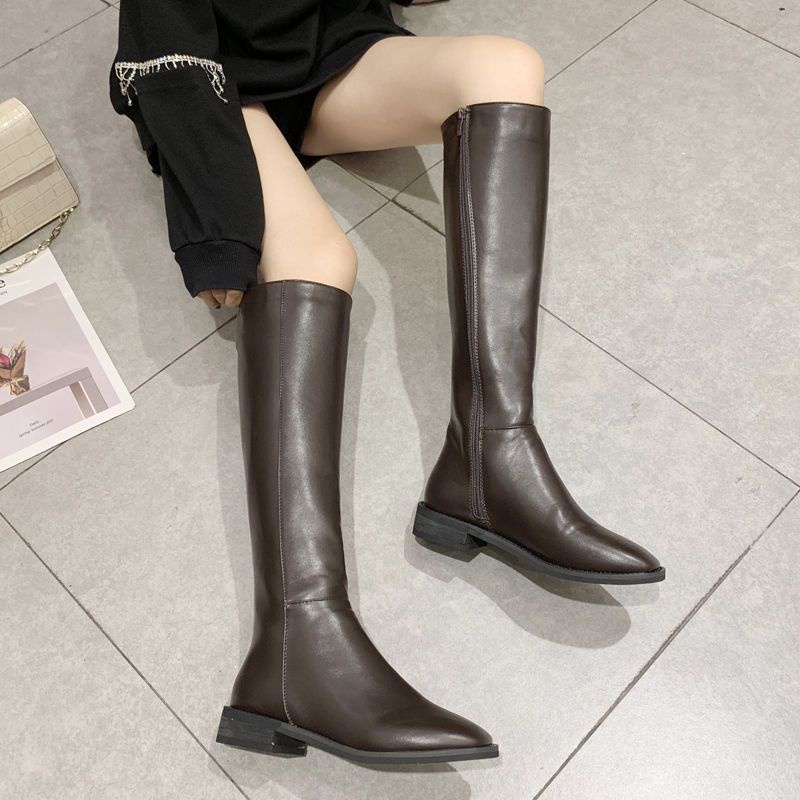 SEPATU LONG BOOTS KOREA KNEE HIGH