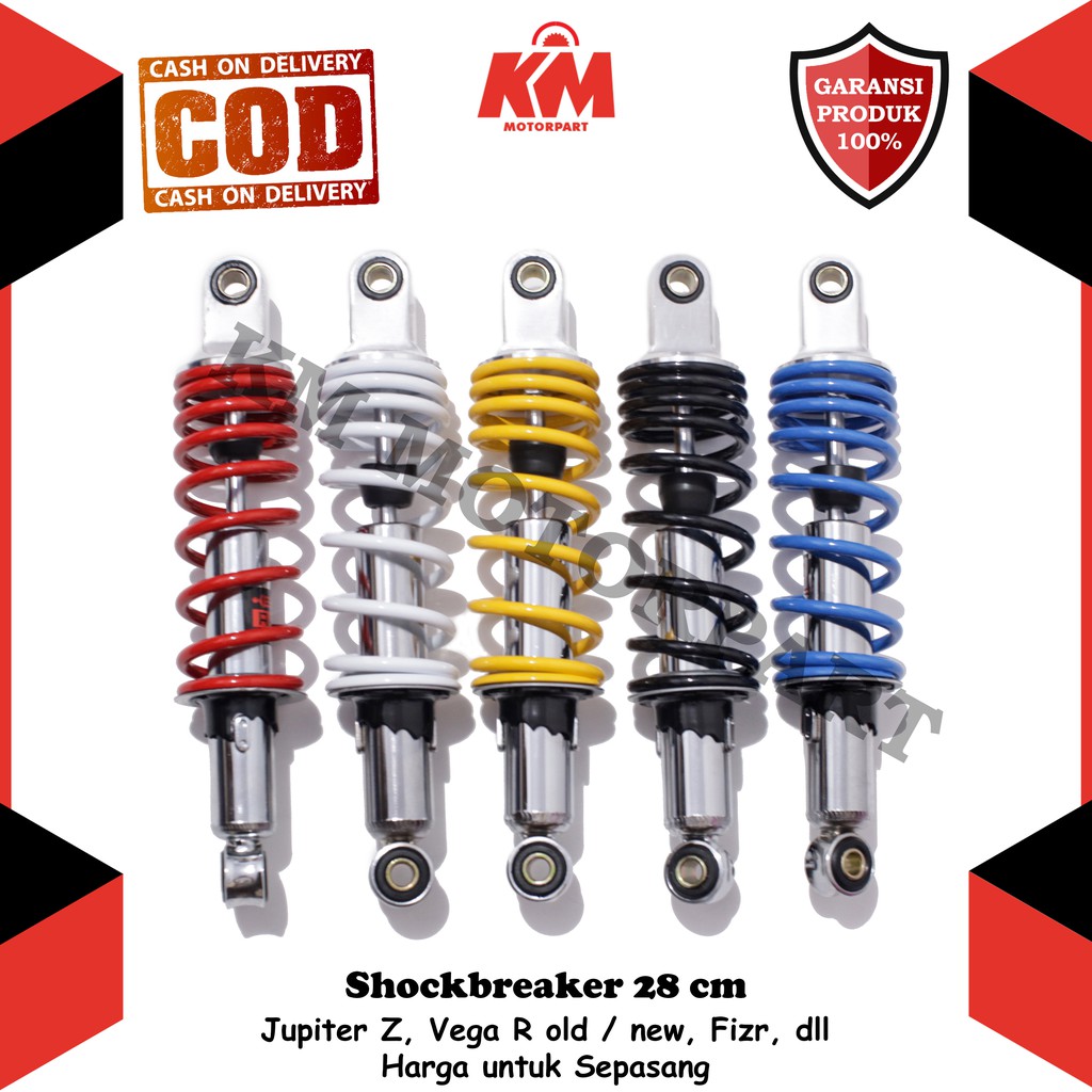 Shockbreaker Universal Motor Yamaha Bebek 28 cm - Jupiter Z Vega R Fizr Shock Breaker