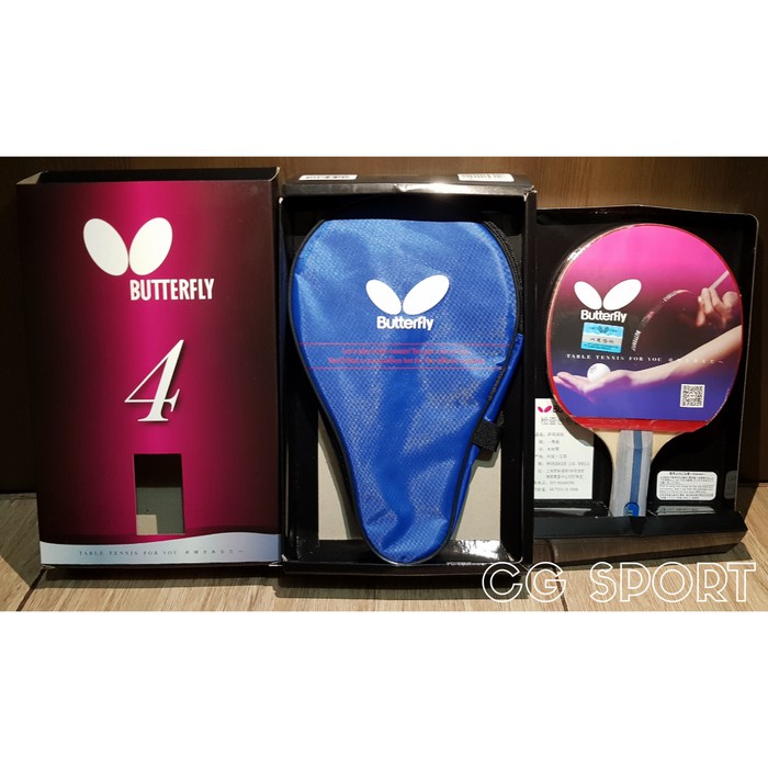 >> Bat Pingpong Butterfly Tbc 402 New Packaging Original Promo 
