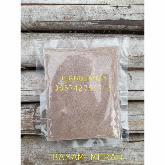 

BISA COD Tepung Bayam Merah Bubuk - Serbuk / Pure Red Spinach Powder 250 gram