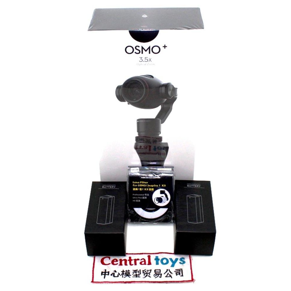 01 Dji Osmo+ Extra 2 Battery Dji Osmo Free Lens Filter Dji Osmo Plus
