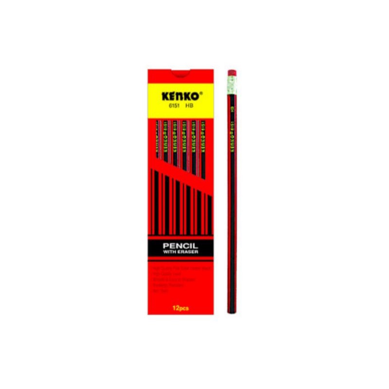 

Pensil HB Kenko Penghapus