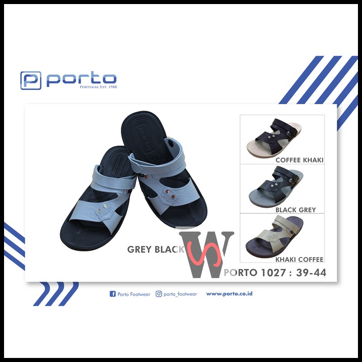 SANDAL PORTO LAKI-LAKI 1027M