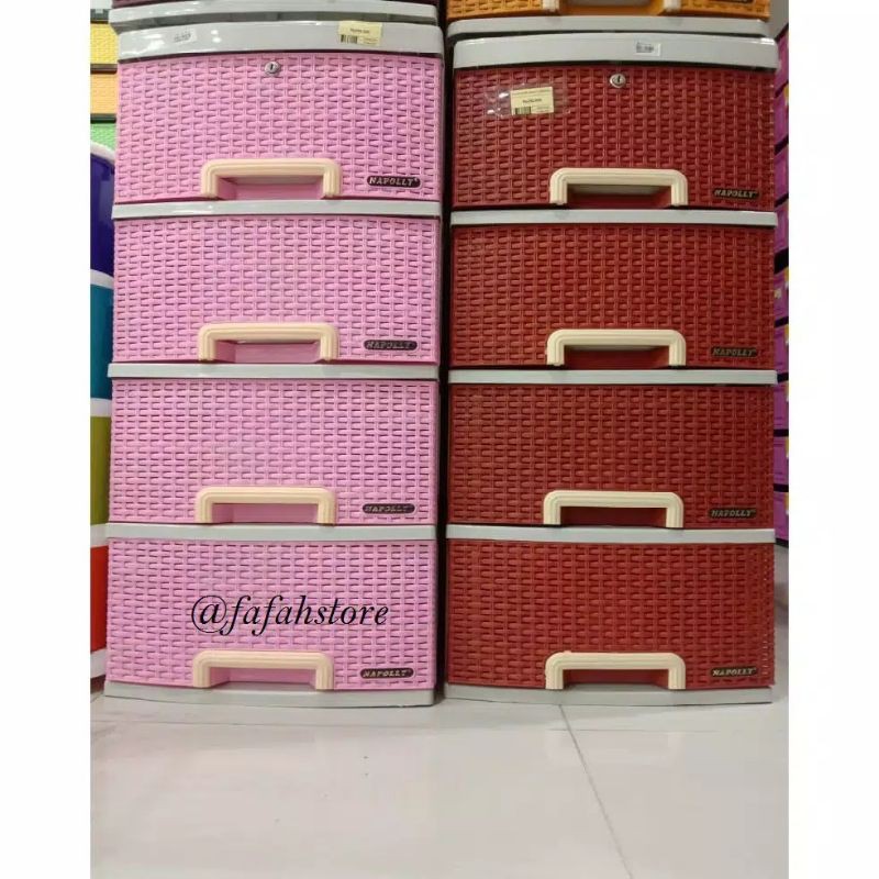 Napolly Container Rotan 4 Susun CONTAN BB 400 K1