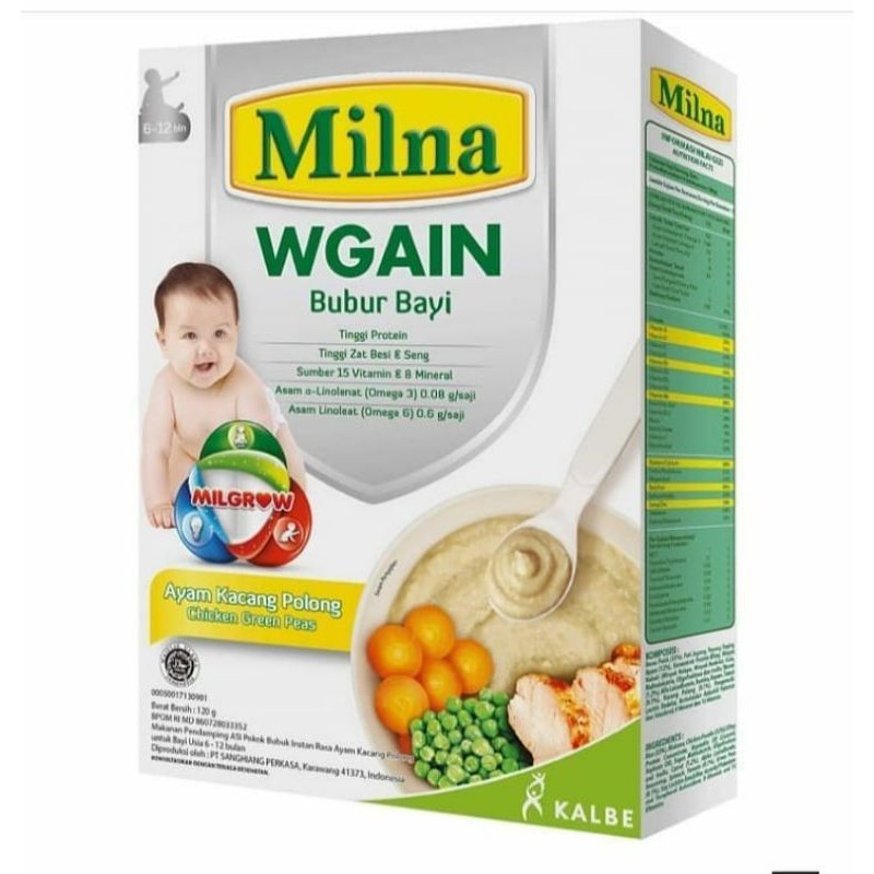 Milna WGAIN 6-12 bulan 120gr