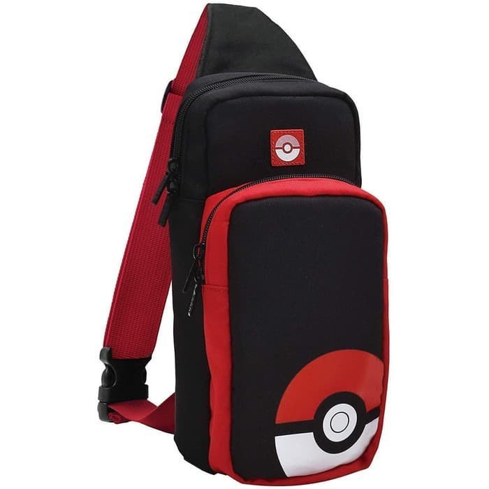 Go Pack Pokemon Let's Go Eevee Shoulder Pouch Bag for Nintendo Switch