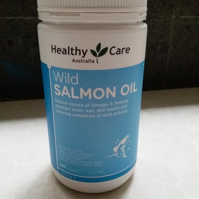 Healthy Care Omega 3 Wild Salmon Oil 500 Kapsul