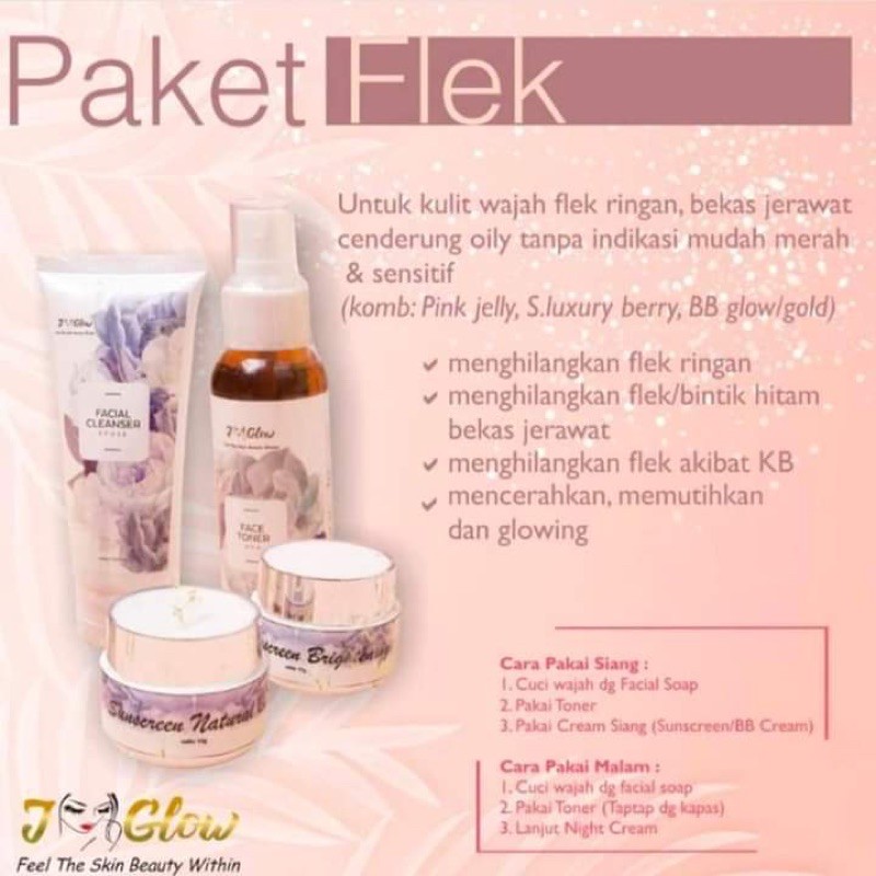 jglow paket flek