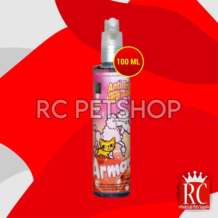 Parfum Kucing Armani Anti Frizz 100ml / Fresh Cologne Anti Frizz 100 m