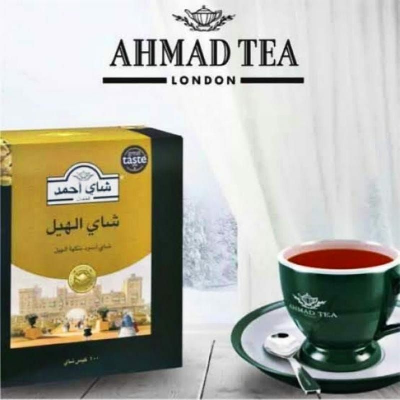 

Ahmad Tea London With cardamom Original 100 Teh Celup Kapulaga + Black Tea