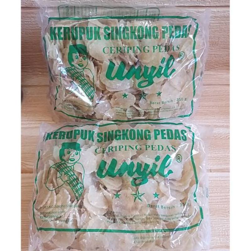 

kerupuk Unyil Mentah