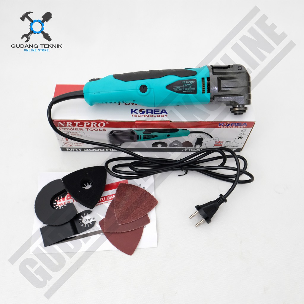 Mesin Multiguna NRT 3000 HD - Mesin Oskilasi Multi Tool Cutter Sand NRT Pro