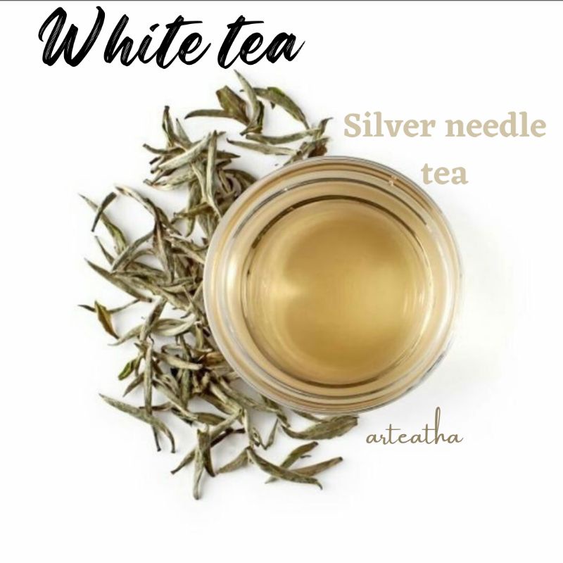 

White tea Silver needle tea lokal /Premium Nusantara White tea