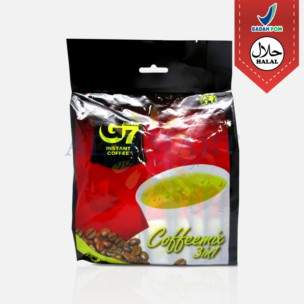 

KOPI MIX G7 COFFEE MIX 3IN1 KOPI VIETNAM