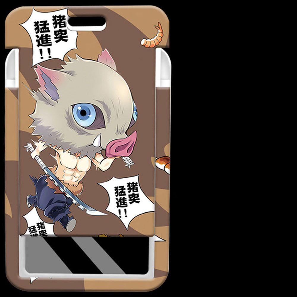 Lanfy Cover Pelindung Lucu Multi Fungsi Jujutsu Kaisen Demon Slayer Kartu Case Gojo Satoru ID Bus Cards Cover