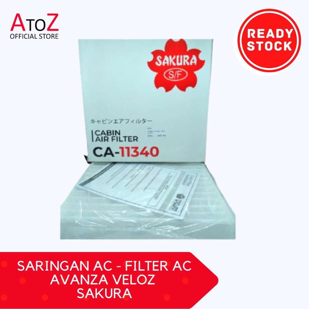 SARINGAN AC  AVANZA VELOZ SAKURA  -   FUEL FILTER - FILTER AC AVANZA VELOZ SAKURA