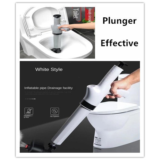 Alat Plunger Tekanan Udara Tinggi Untuk Toilet / Wastafel / Kamar Mandi