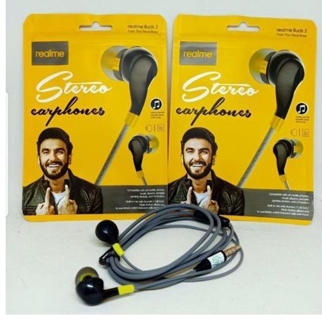 HF HANDSET HENSET Headset Realme Buds 2 RM103 Stereo Bass