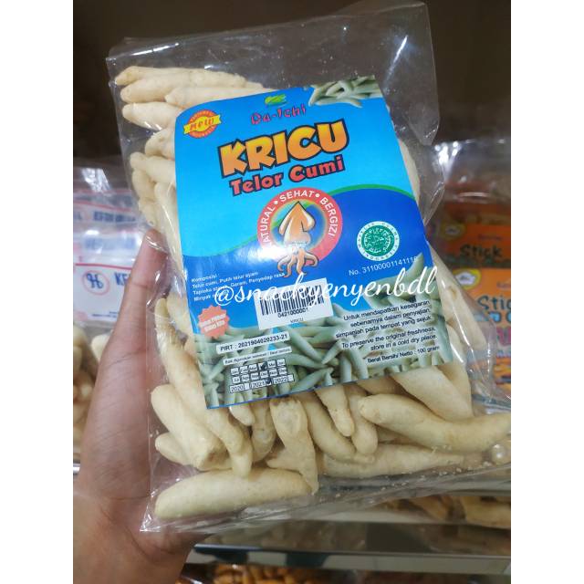 

TELOR CUMI KRICU 100GRAM