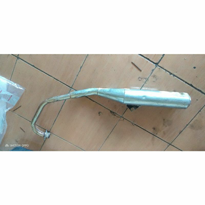 knalpot megapro hiu original copotan