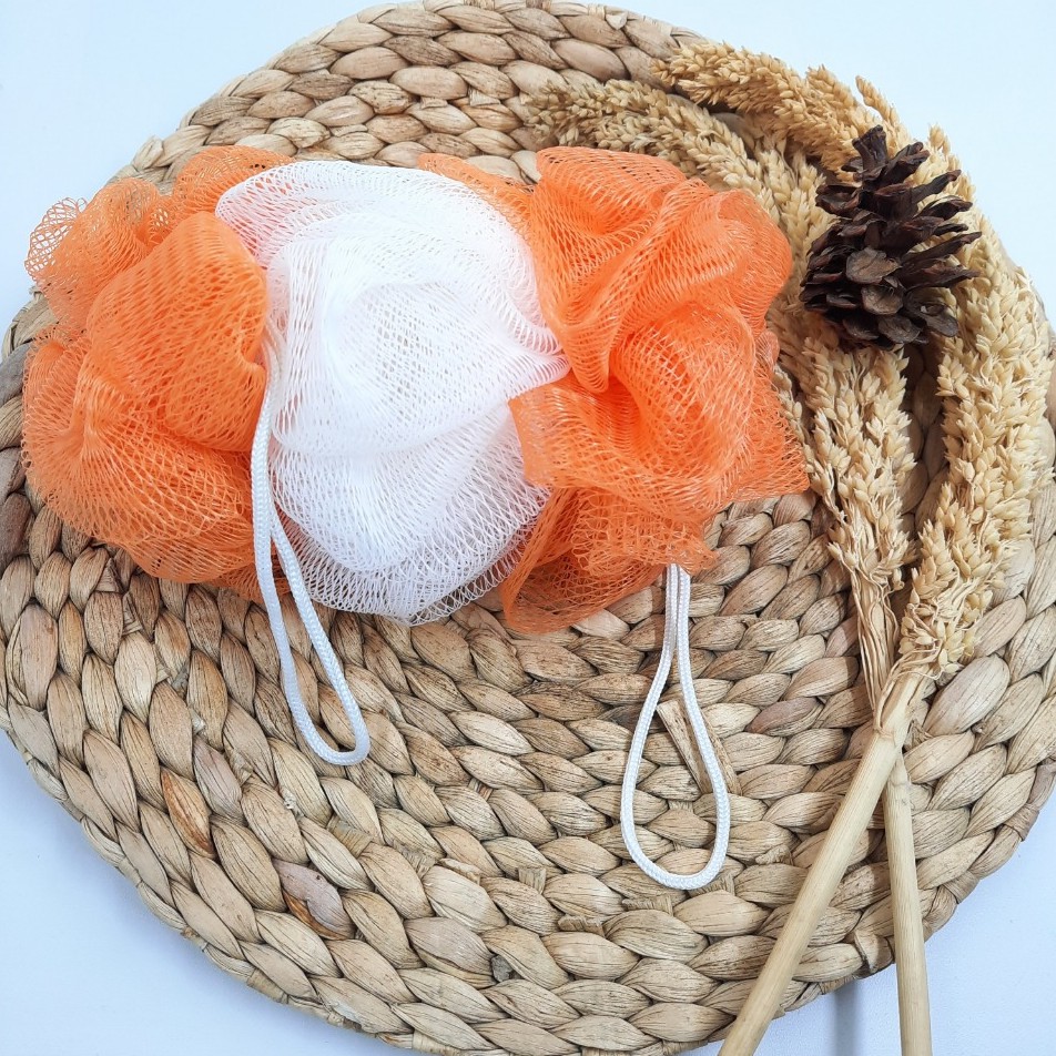 Spon Mandi Shower Puff / Spons Mandi Jaring