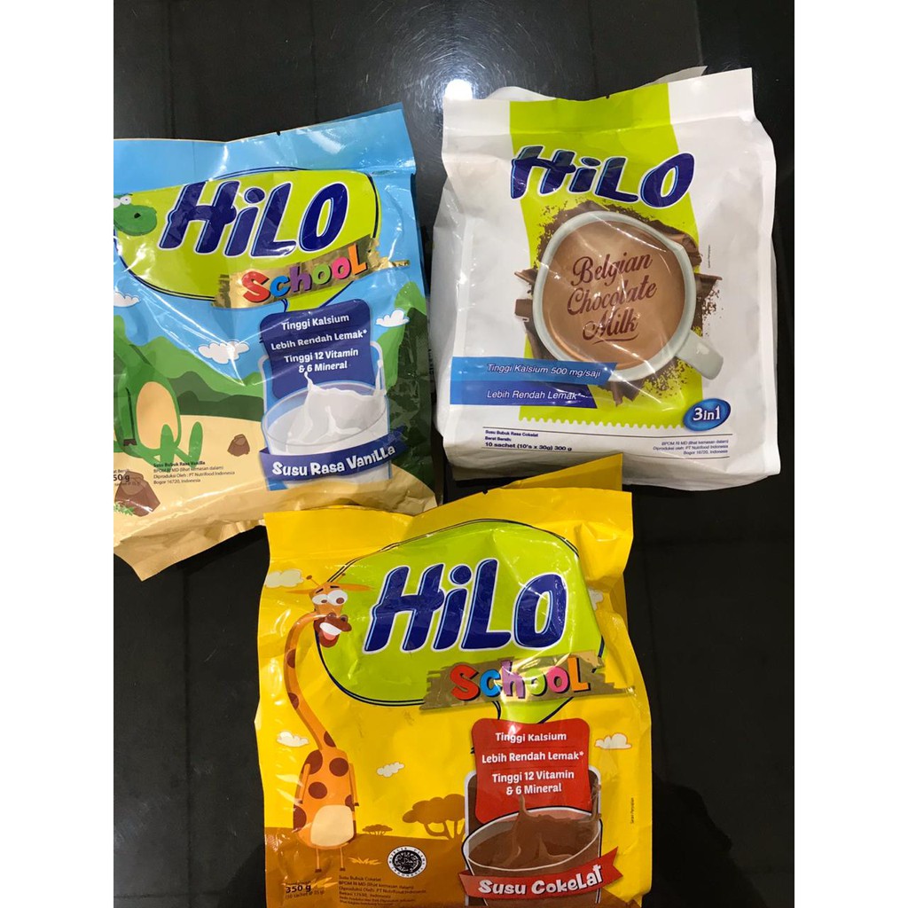 

Susu Bubuk HILO School Bag (10X35g)