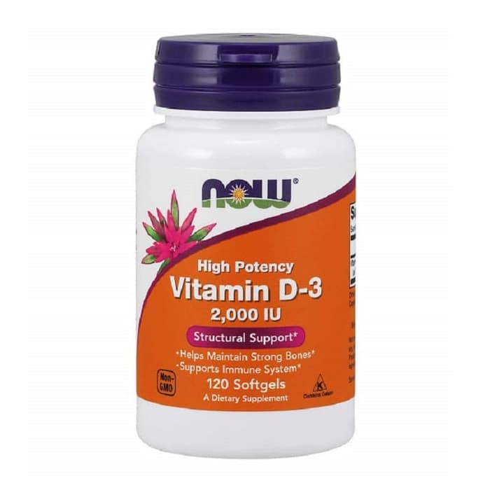 Now Foods Food Vitamin Vit D-3 D 3 D3 2000 2000 IU 2000IU 2000IU 120