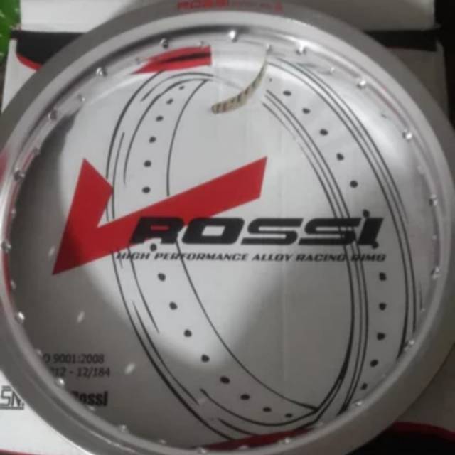 Velg vlg pelek rossi rosi 185 17 lebar 185 ring 17.harga per 1 biji