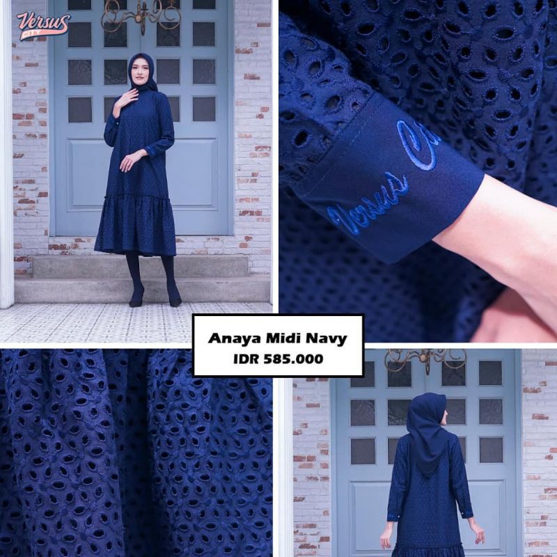 Anaya Midi Dress Versus City