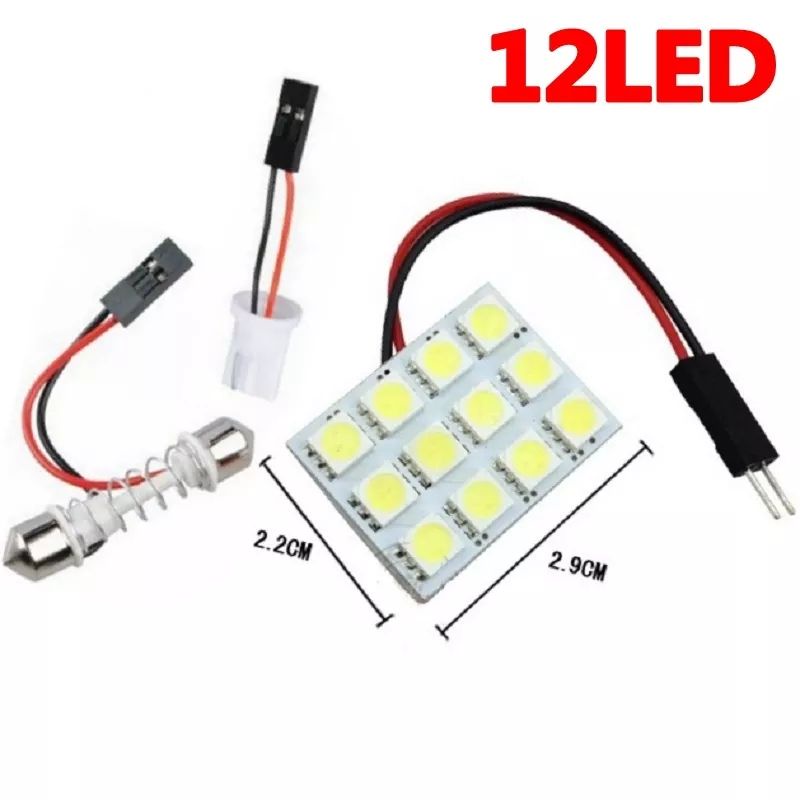 Lampu Led Plafon canbus interior Kabin Cabin Fastoon 12 led SDM