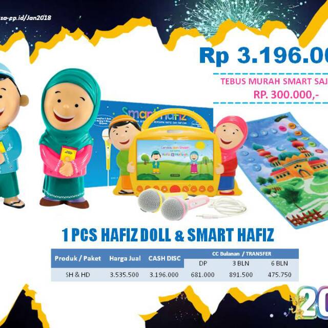 Hafiz doll + smart hafiz