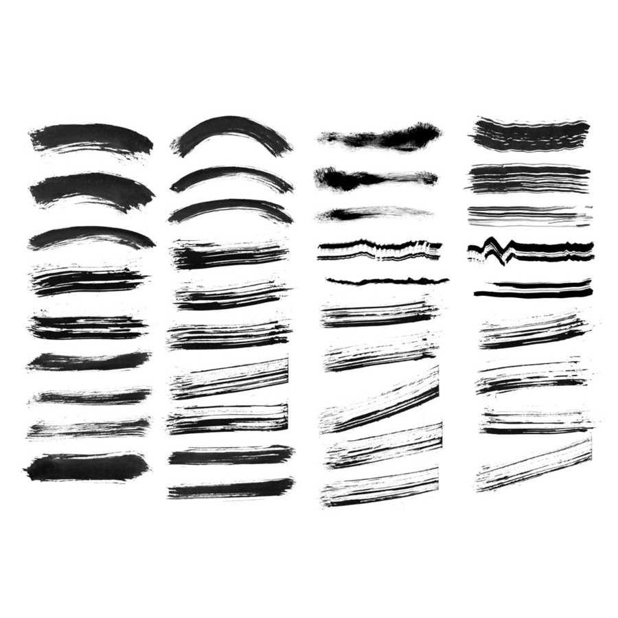 45 Ink Strokes - Photoshop Stamp Brushes