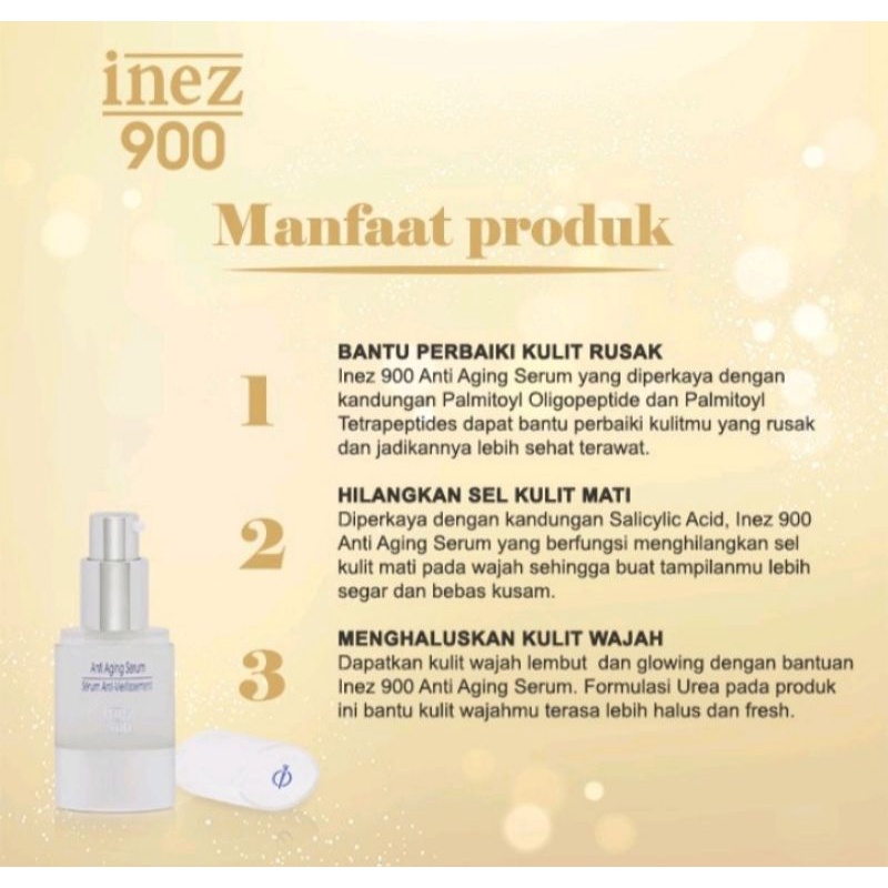 Inez 900 Anti Aging Serum.